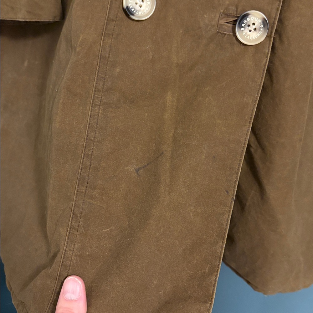 Barbour x Alexa Chung Waxed Coat - Picture 10 of 15